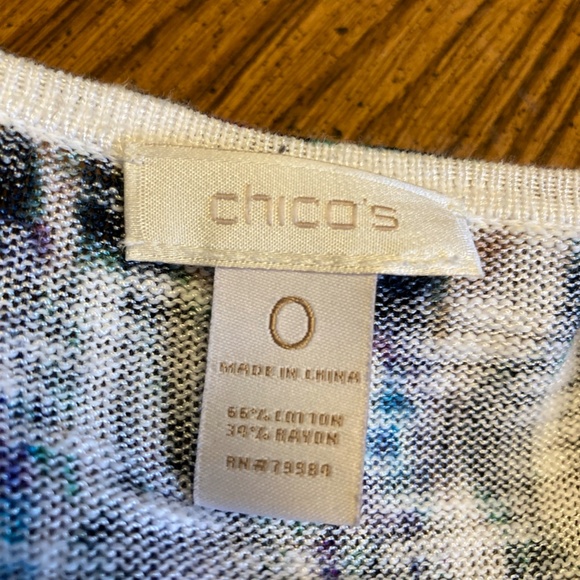 Chico's cardigan, size O or S, size 4 - Picture 5 of 5